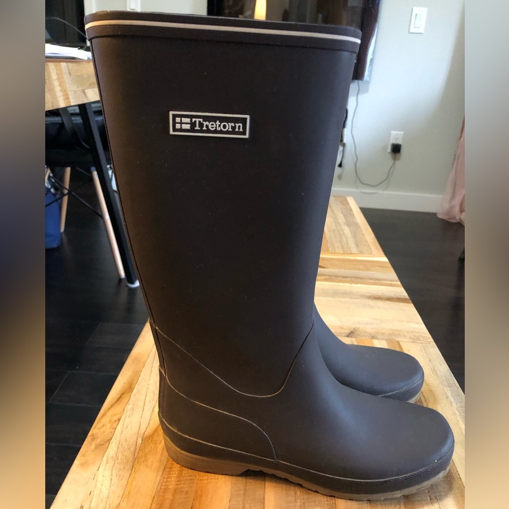 Tretorn knee high lined boots